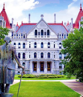 Mayor Victoria Gearity Travels To Albany With NYCOM To Fight For Local Government Priorities, Against Cuts To Local State Aid