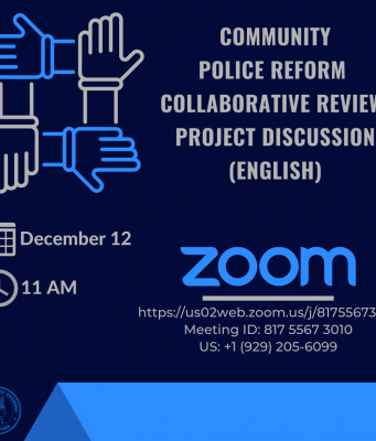 Community Meeting On Police Reform