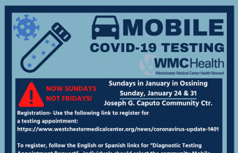 Mobile CoViD-19 Testing In Ossining