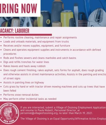 Looking To Hire A Laborer